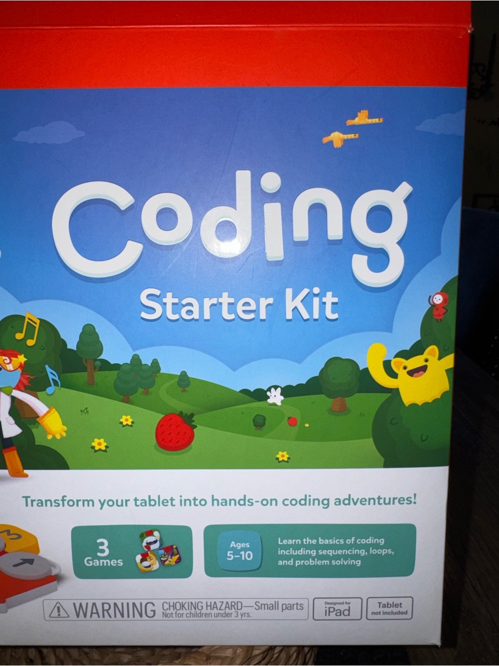 OSMO Coding Starter Kit with 3 Games and Extra Pizza Co. Game - Picture 2 of 6